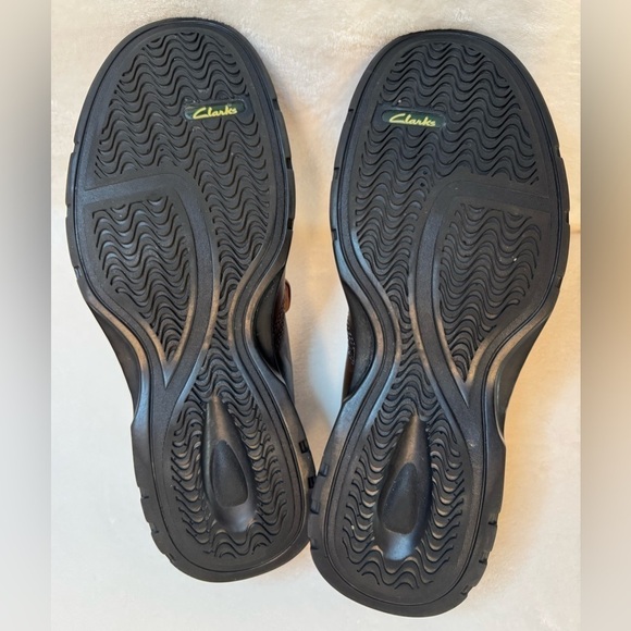 Clarks Men’s Active Air Brown Leather Slip On Comfort Loafers Size 10M - Picture 8 of 10